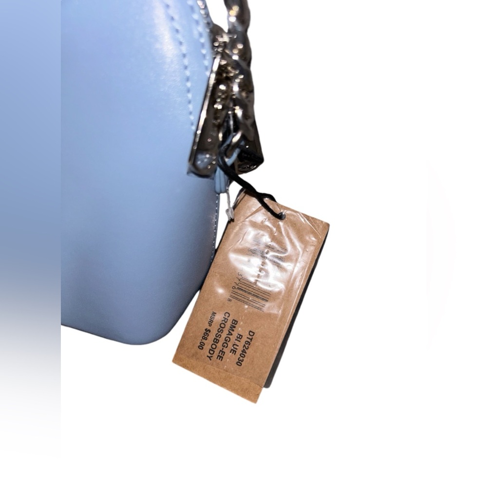 Steve Madden B Maggie Blue Glaze Dome Crossbody Shoulder Bag. NWT - Picture 6 of 11